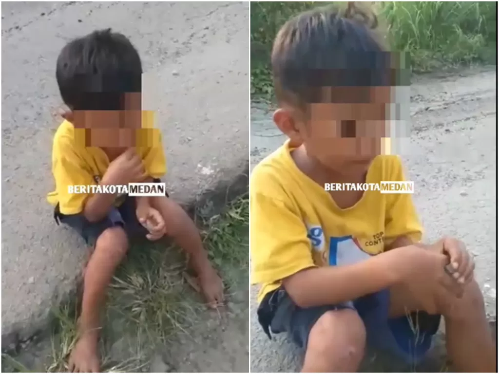 Pengakuan bocah 8 tahun dicekoki tuak (Photo: Instagram/@beritakotamedan)