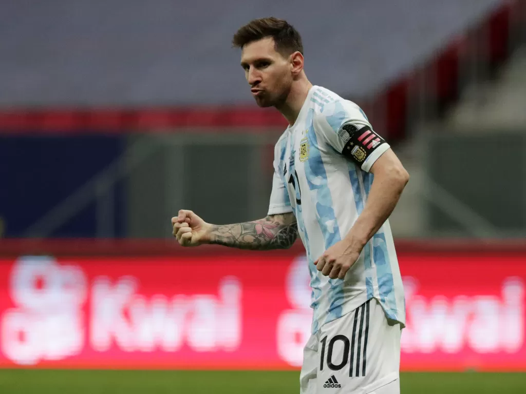 Lionel Messi. (photo/REUTERS/Henry Romero)