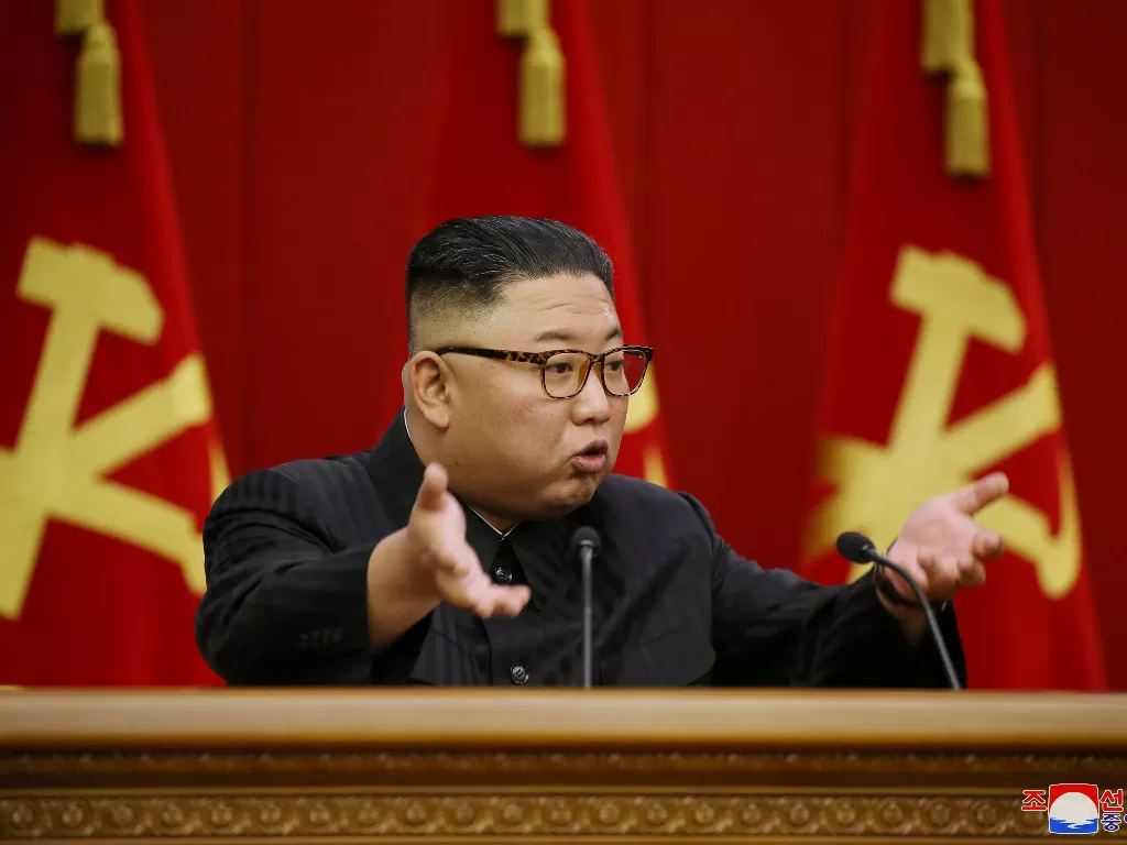  Pemimpin Korea Utara, Kim Jong Un. (photo/KCNA via REUTERS)