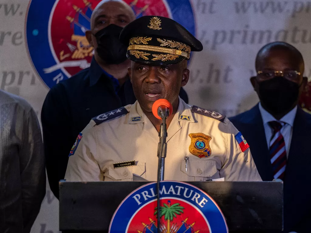 Kepala Kepolisian Nasional Haiti, Leon Charles. (REUTERS/Ricardo Arduengo)