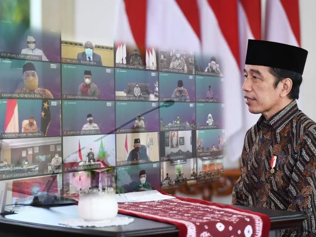 Presiden Jokowi diminta pimpin langsung PPKM Darurat (Instagram @jokowi).