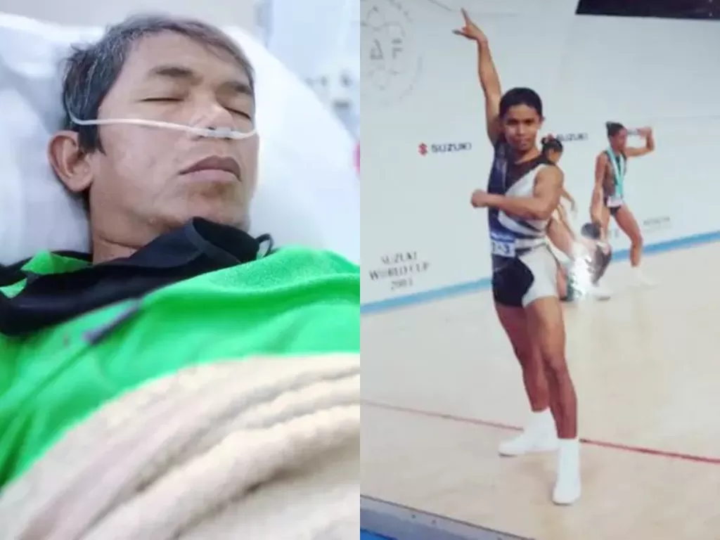 Atlet senam Indonesia yang pernah mengharumkan nama Indonesia kini terbaring akibat penyakit. (Photo/Yayasan Semangat Tebar Kebaikan)