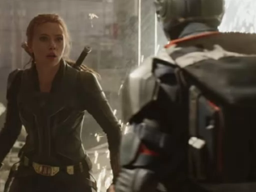 Scarlett Johansson sebagai Black Widow (dok. Marvel) 