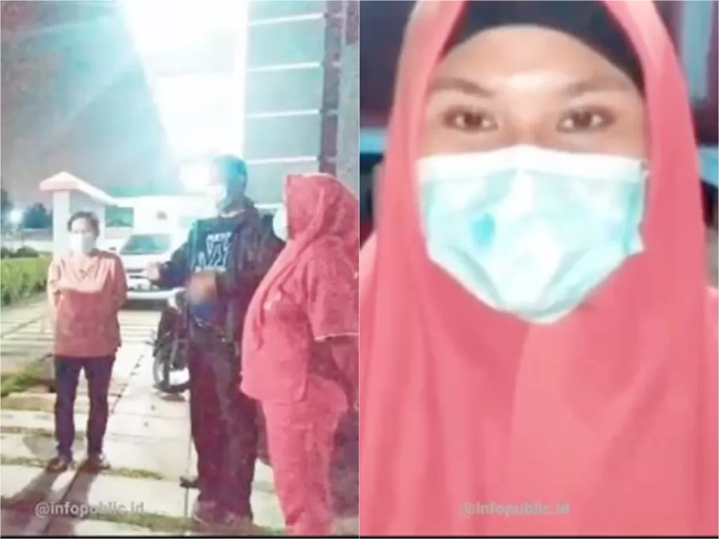Ibu petugas SPBU Pancawati yang usir sopie ambulans minta maaf dan beri klarifikasi (Instagram/infopublic.id)