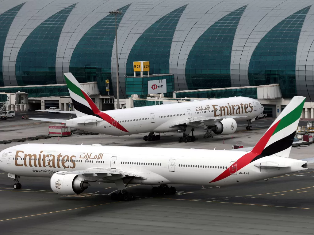 Penerbangan Emirates. (photo/REUTERS/Christopher Pike)