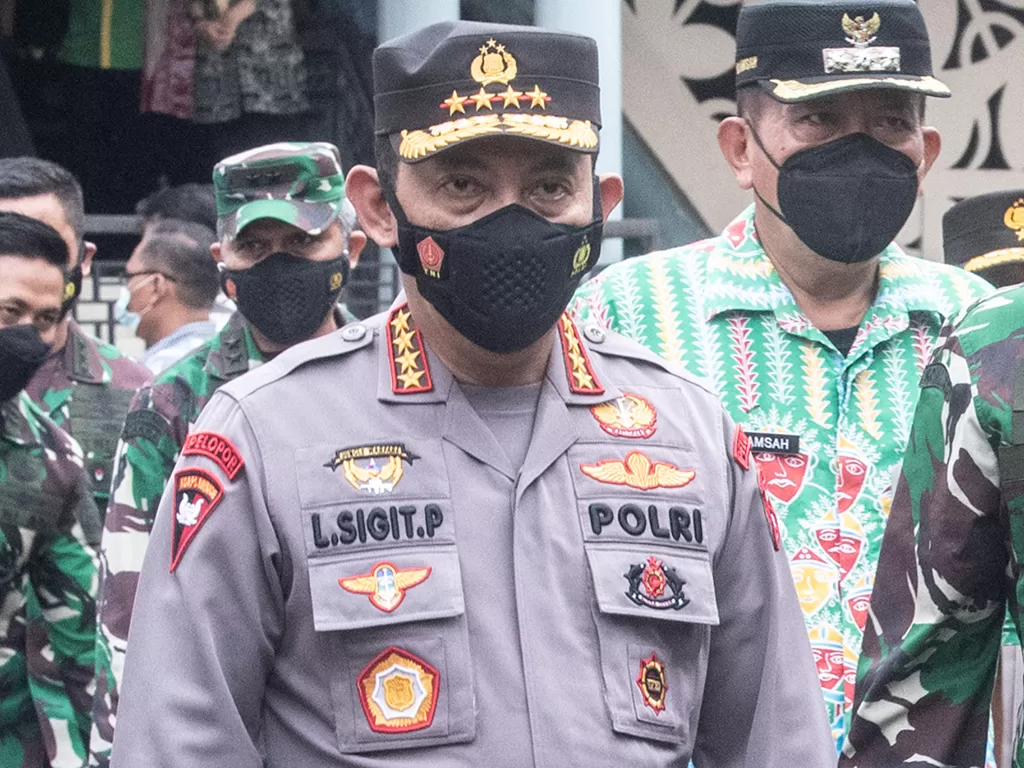 Kapolri Jenderal Pol Listyo Sigit Prabowo. (photo/ANTARA FOTO/Muhammad Adimaja)