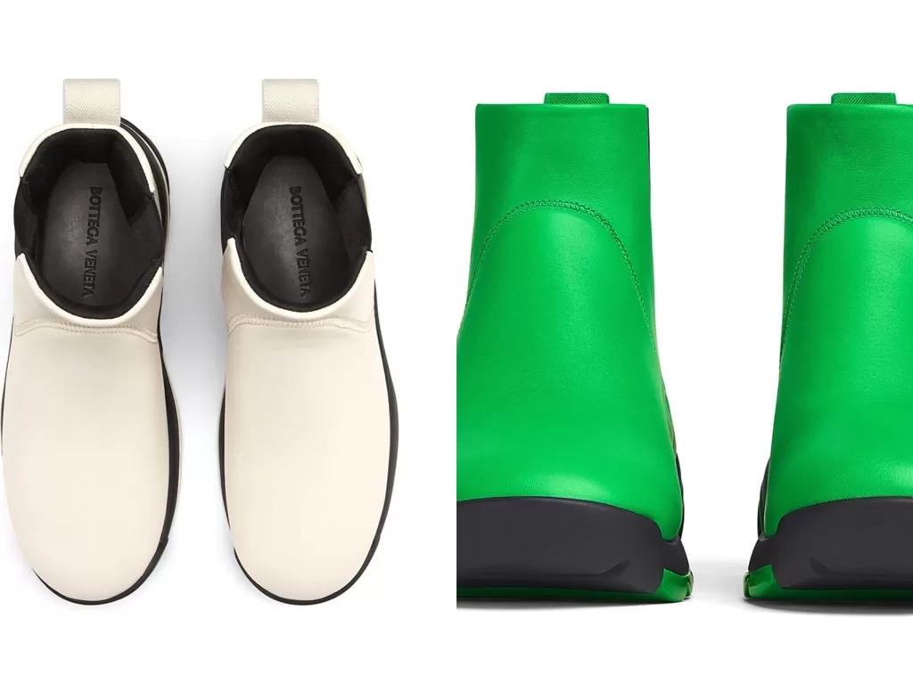 Sepatu Flash Boots terbaru buatan Bottega Veneta. (photo/Dok. Bottega Veneta)