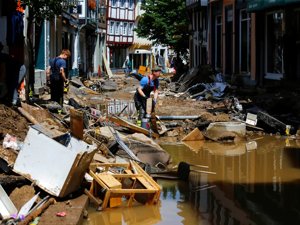 Banjir di Jerman (REUTERS/Thilo Schmuelgen)