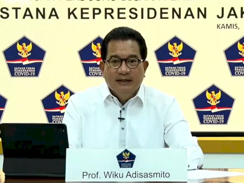 Prof. Wiku Adisasmito. (Foto; Tangkapan Layar Youtube Sekretariat Presiden)