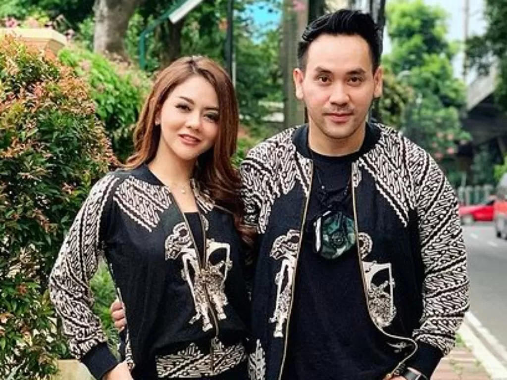 Jenita Janet dan Danu Sofwan. (Instagram/@jenitajanet)