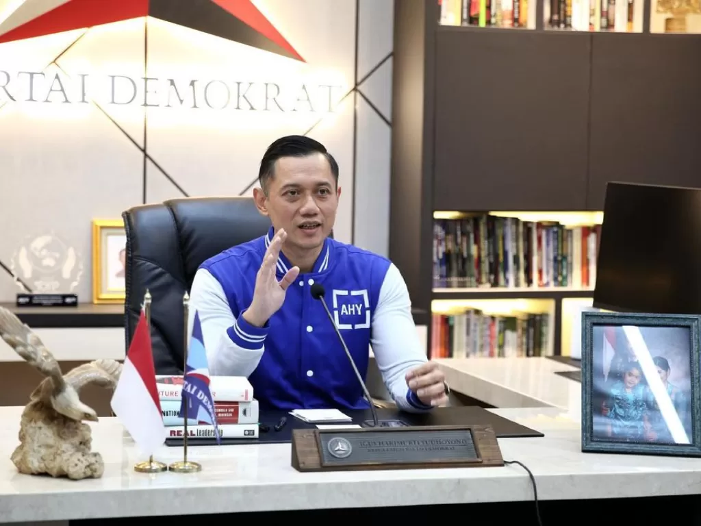 Ketua Umum Partai Demokrat, Agus Harimurti Yudhoyono (Instagram @agusyudhoyono).