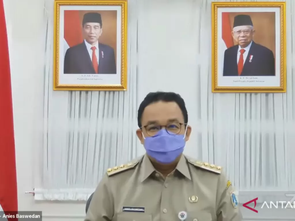 Gubernur DKI Jakarta Anies Baswedan (ANTARA/Dewa Ketut Sudiarta Wiguna)