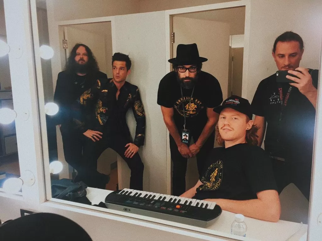 Band The Killers. (photo/Instagram/@thekillers)