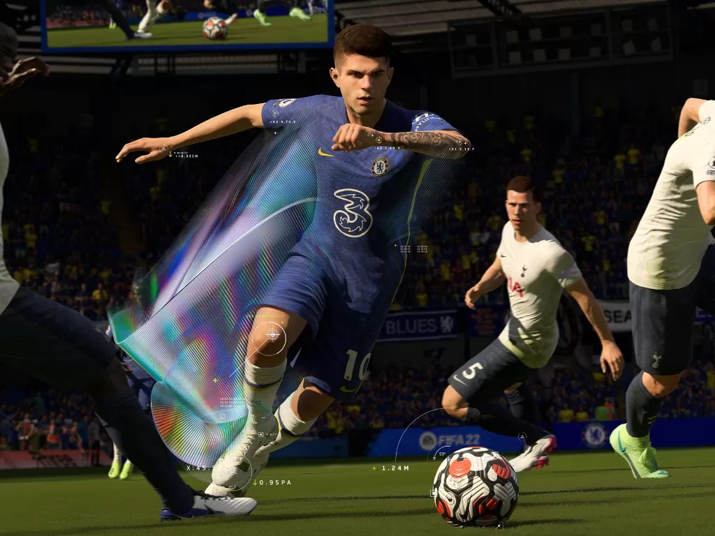Tampilan pemain di game FIFA 22 besutan EA Sports (photo/Electronic Arts)