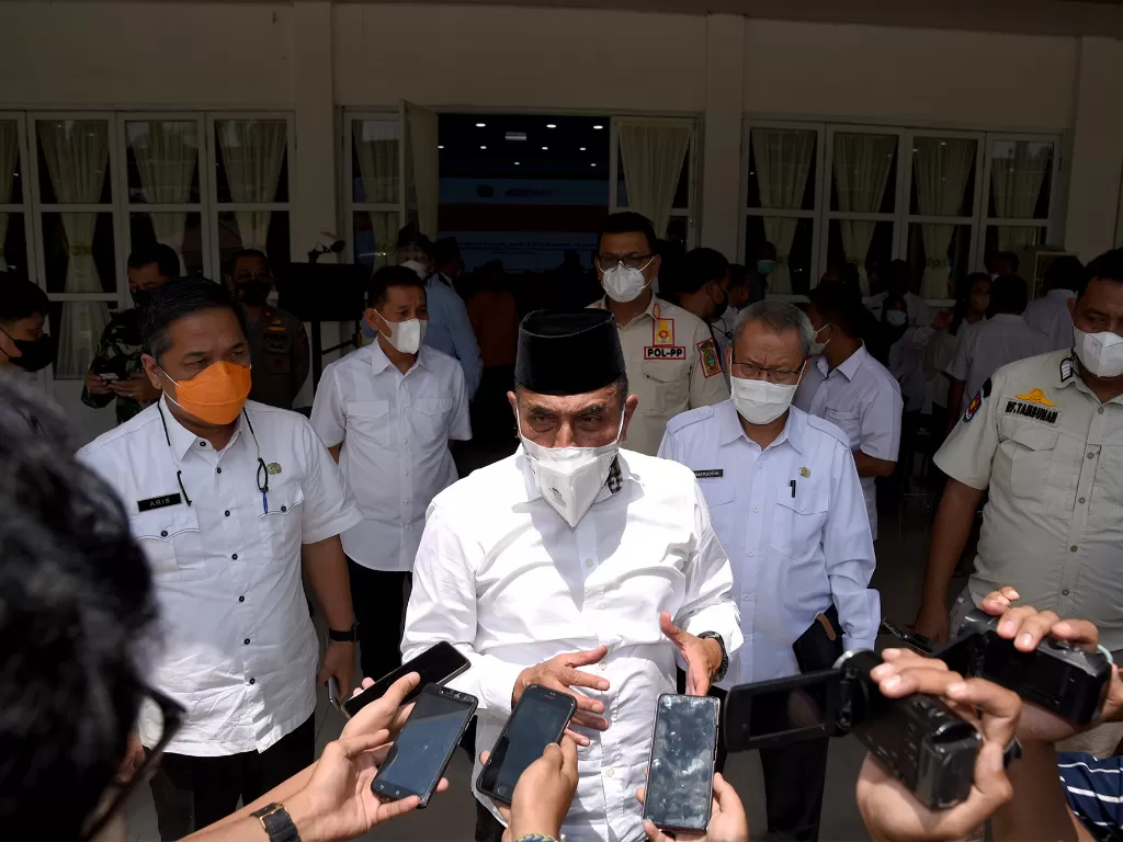 Gubernur Sumut Edy Rahmayadi, Sosialisasi Pedoman Prokes Kepada Tokoh Masyarakat, Adat, dan Agama di Sumut. (Foto/Infokom Sumut)