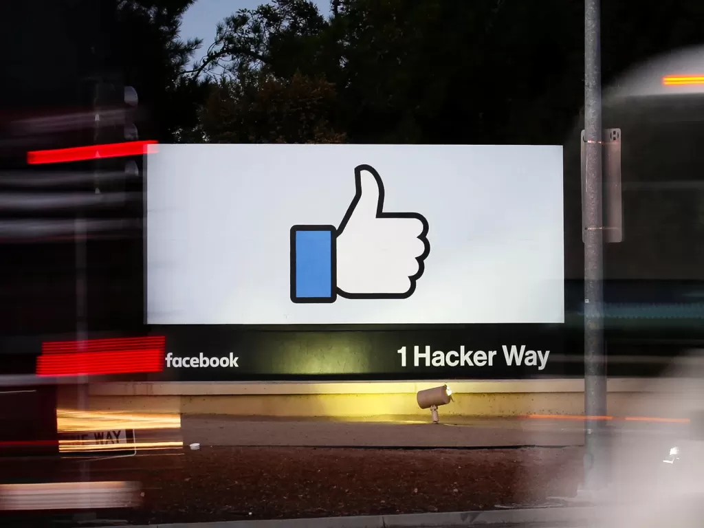 Markas besar Facebook di jalan 1 Hacker Way, Menlo Park, California (photo/REUTERS/Elijah Nouvelage)
