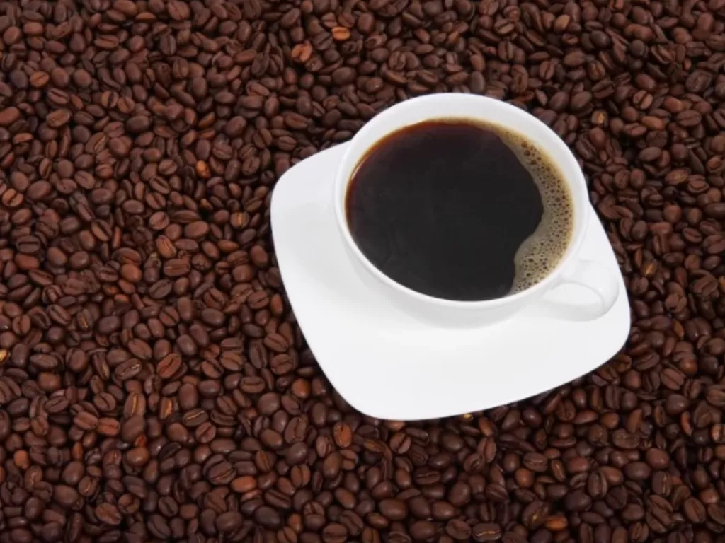 Ilustrasi kafein dalam kopi. (Pixabay).