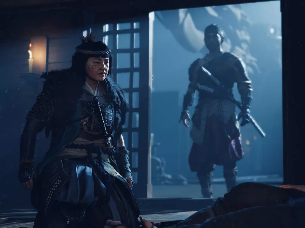Tampilan gameplay Ghost of Tsushima Director's Cut (photo/Sony Interactive Entertainment)