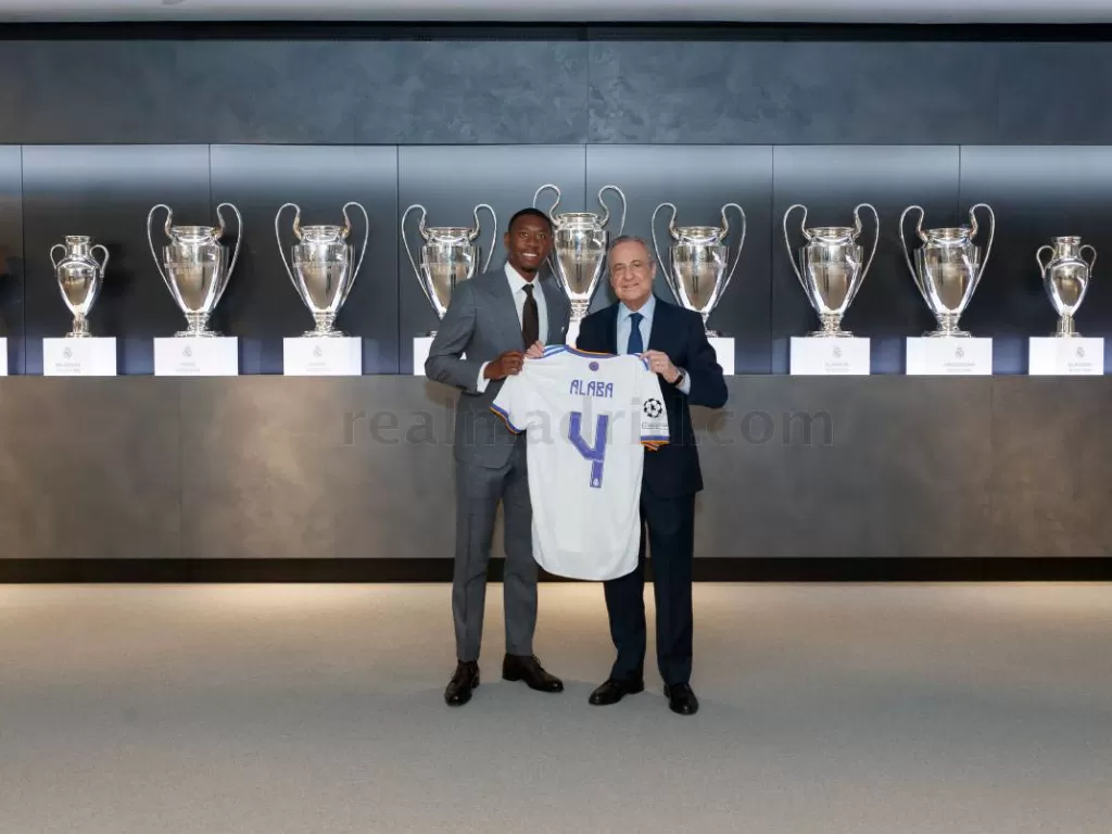Real Madrid perkenalkan David Alaba. (photo/realmadrid.com)