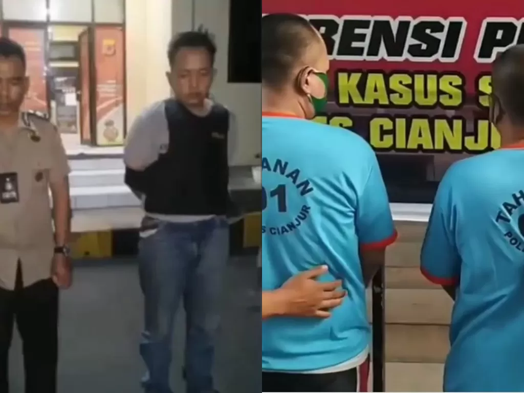 Polres Cianjur tangkap dua polisi gadungan yang rampas kendaraan warga (Instagram/andreli48)