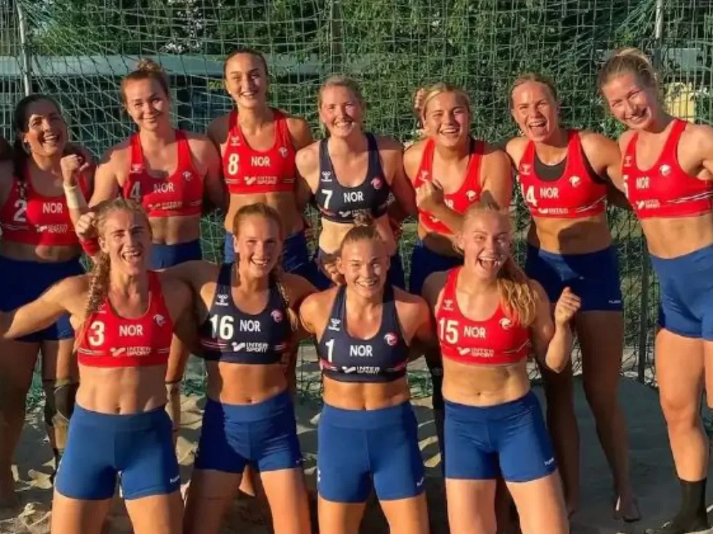 Tim bola tangan wanita Norwegia. (photo/Dok. Norway's Handball Federation)