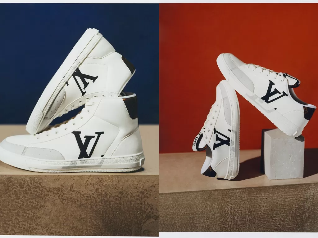 Tampilan produk sepatu baru dari Louis Vuitton. (photo/Dok. HIGHSNOBIETY via LOUIS VUITTON)