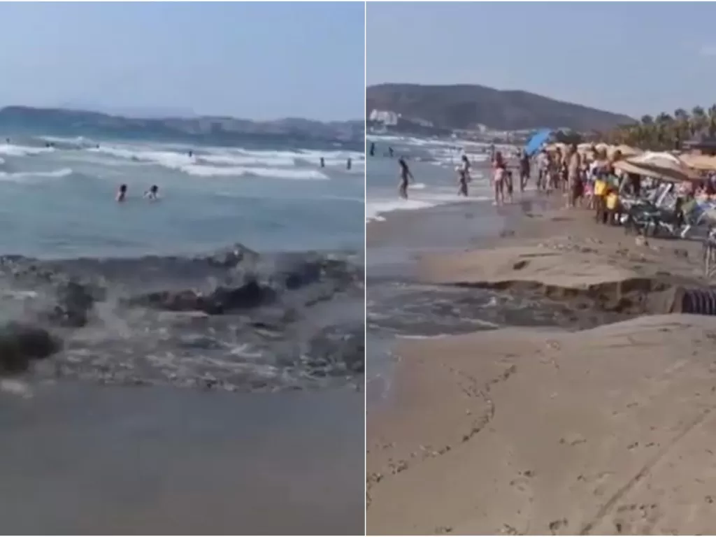 Pipa pembuanganm meledak di dekat pantai Turki. (Newsflash)