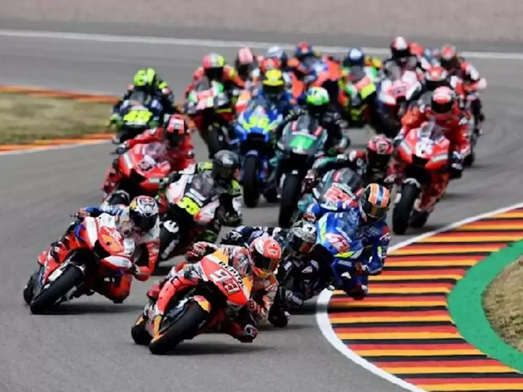 Ajang MotoGP Jerman yang digelar pada tahun 2019 silam (photo/REUTERS/Annegret Hilse)
