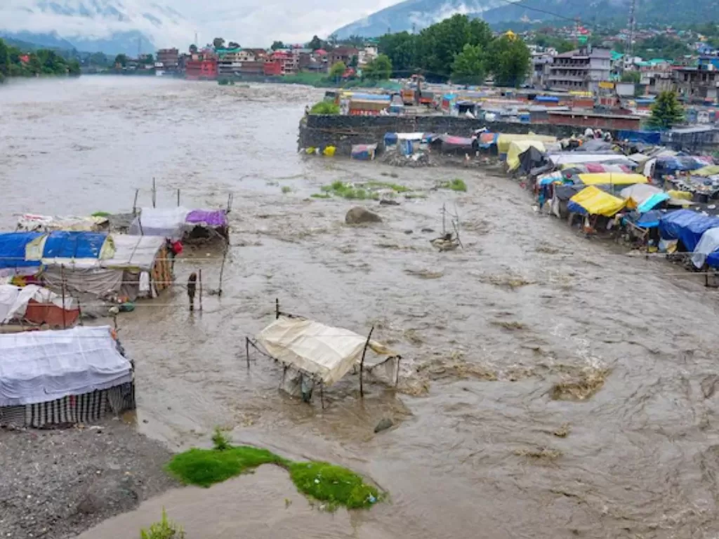 Banjir bandang di India. (India Today)