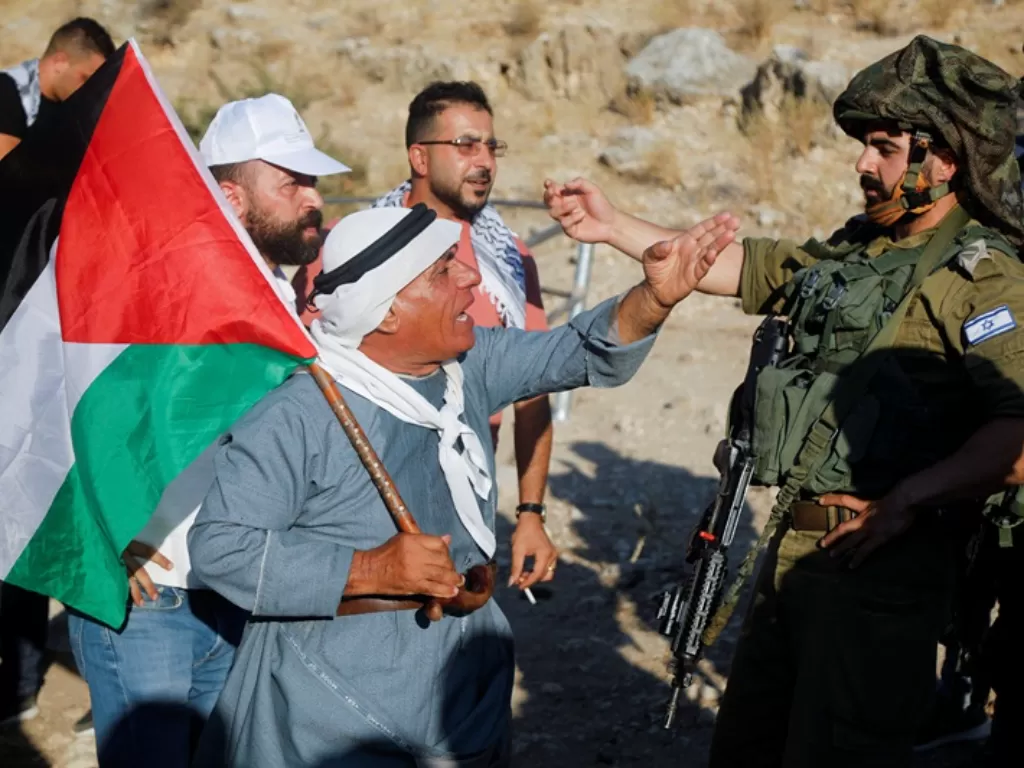 Konflik berkepanjangan Palestine dan Israel kembali menelan korban anak-anak (REUTERS/Raneen Sawafta)
