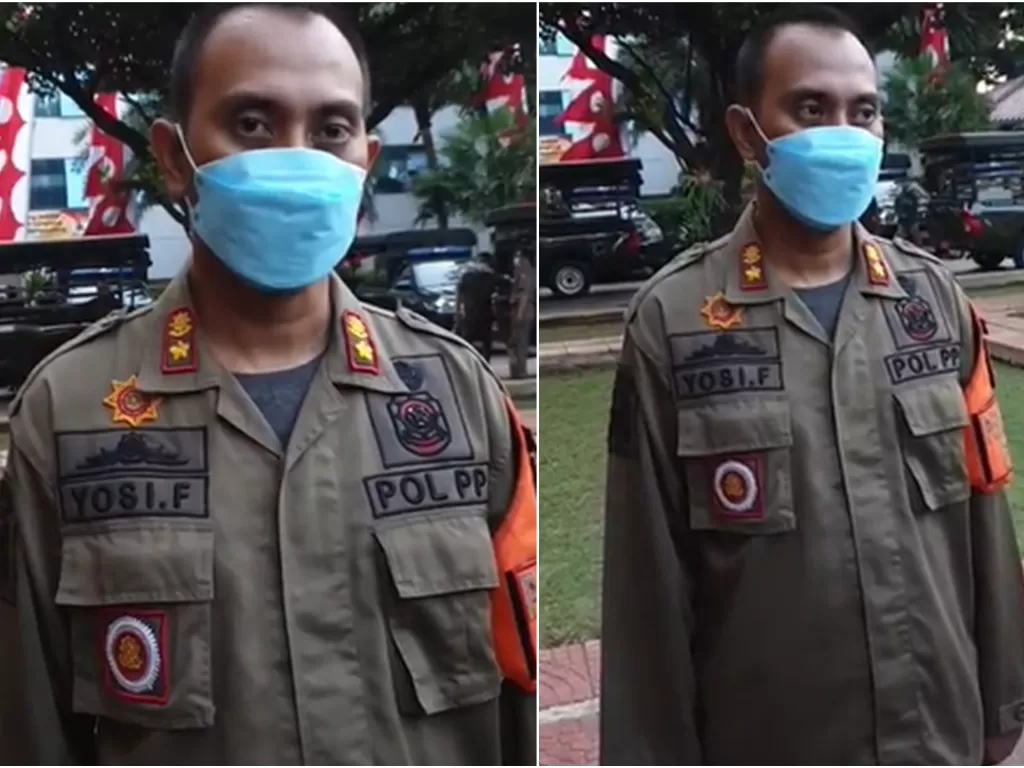Yosi F, oknum Satpol PP gadungan yang menipu puluhan orang untuk bekerja di pemerintahan DKI Jakarta. (Ist)