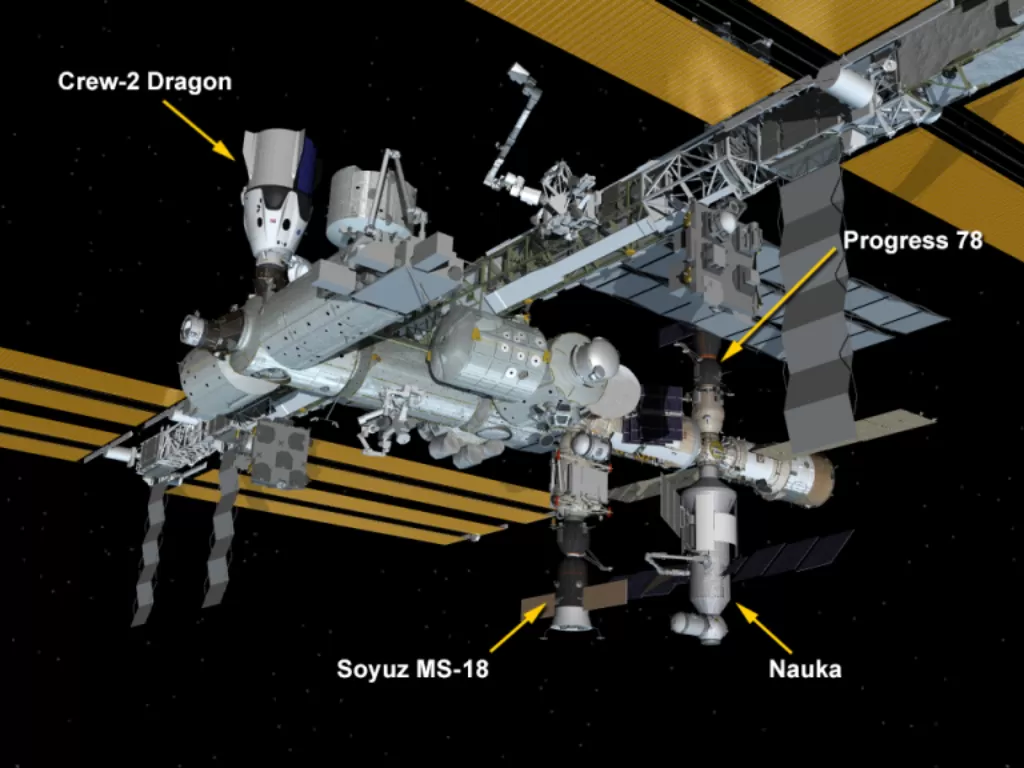 Stasiun Luar Angkasa Internasional. (Photo/ISS)