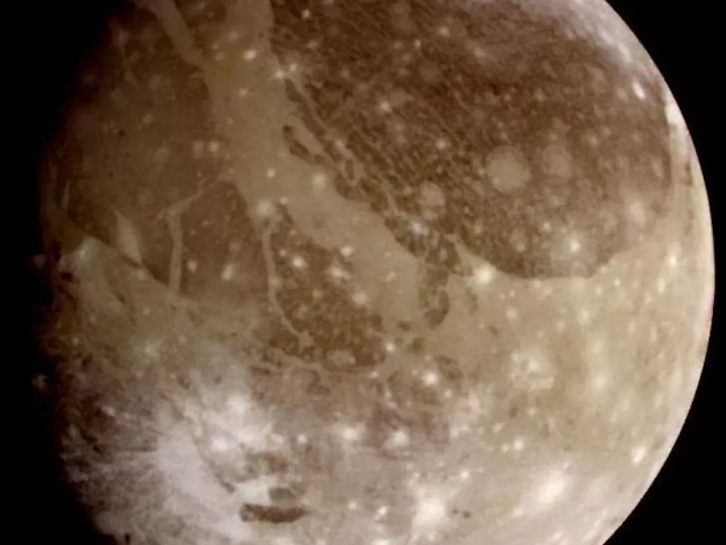 Satelit Jupiter Ganymede. (photo/Dok. Wikipedia)
