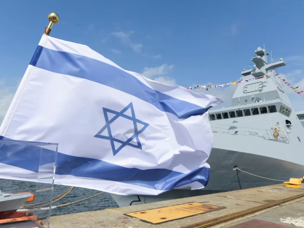 Ilustrasi bendera Israel (REUTERS/Fabian Bimmer)
