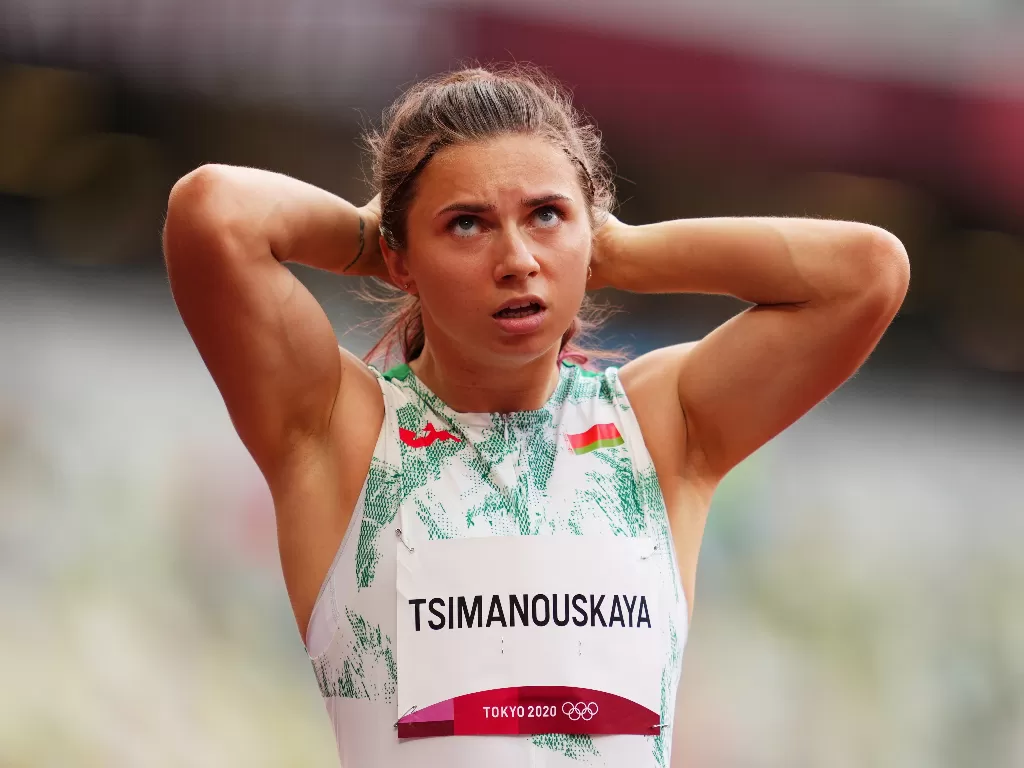 Krystsina Tsimanouskaya. (Photo/Reuters)