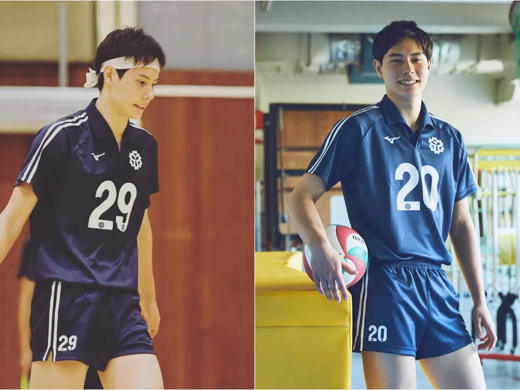 Atlet voli Jepang yang viral karena tampan. (Instagram/@ran.volleyball0902)