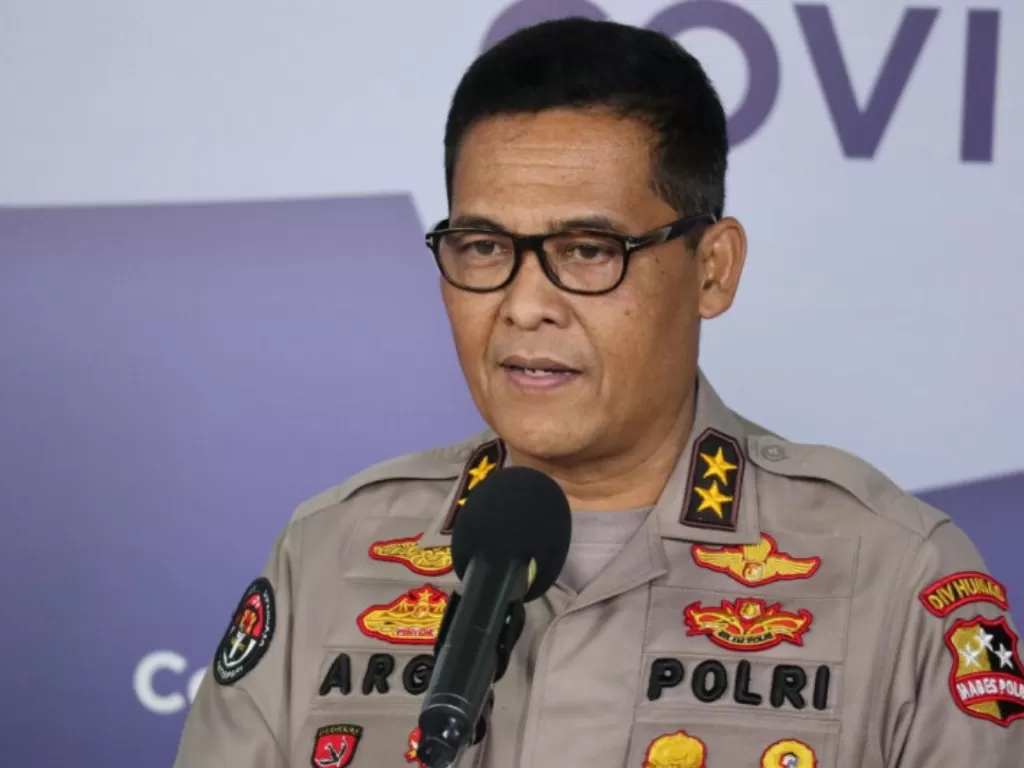 Kepala Divisi Humas Polri Irjen Pol Raden Prabowo Argo Yuwono. (ANTARA/HO-Divisi Humas Polri)