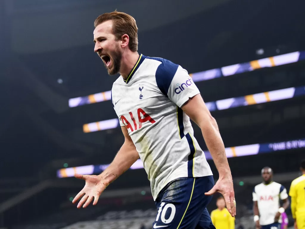 Penyerang Tottenham Hotspur, Harry Kane. (photo/REUTERS/Shaun Botterill)