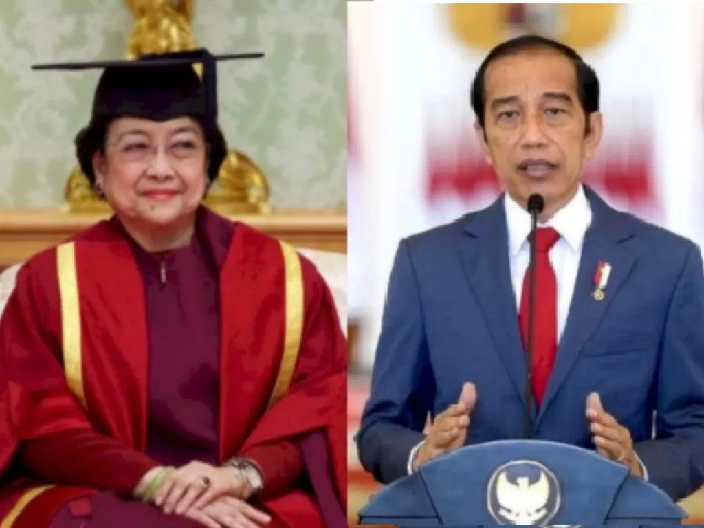 Megawati Soekarnoputi (ANTARA/HO-Dok PDIP), Presiden Jokowi. (Instagram/jokowi)