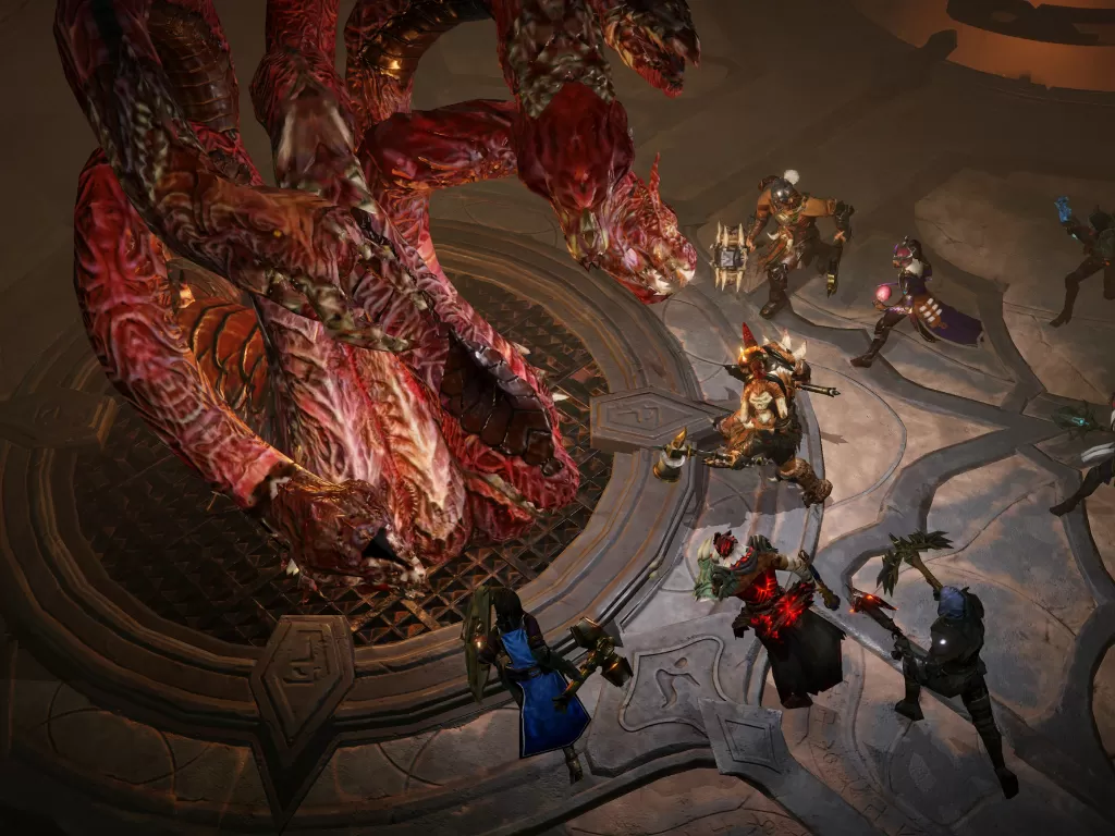 Tampilan gameplay dari Diablo Immortal besutan Blizzard (photo/Blizzard Entertainment)