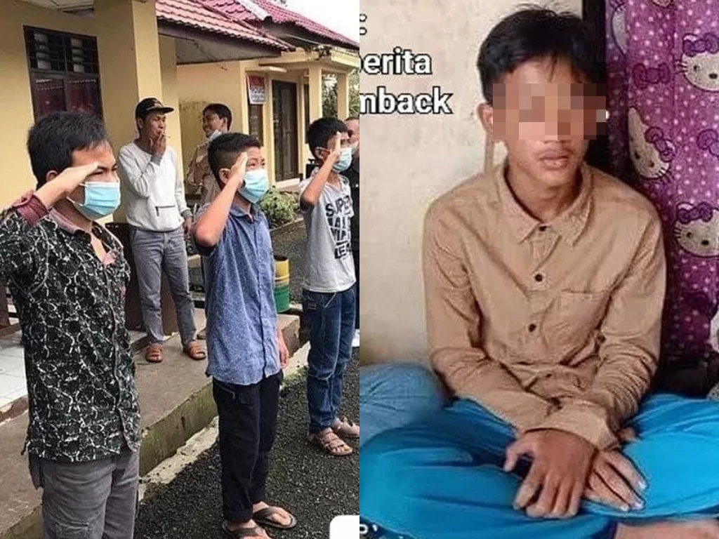 Pelaku aksi kekerasan dan bullying terhadap remaja di Lebong ditangkap polisi (Instagram/link_berita)
