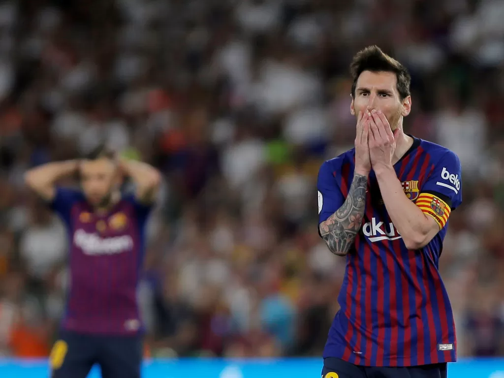 Messi akhirnya hengkang dari Barcelona (REUTERS/Jon Nazca/File Photo)