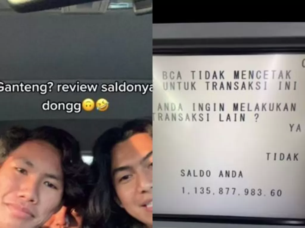 Trend 'Ganteng, Review Saldonya Dong'. (Instagram/@insta_nyinyir)