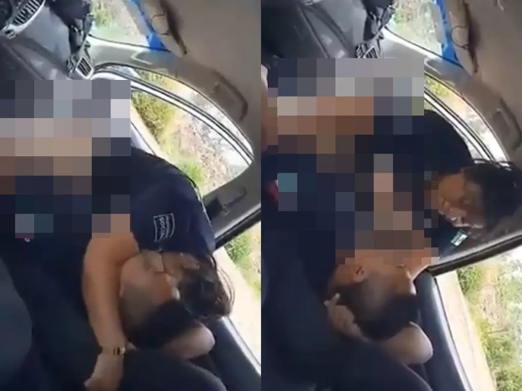 Dua polisi berhubungan seks di dalam mobil (Istimewa)