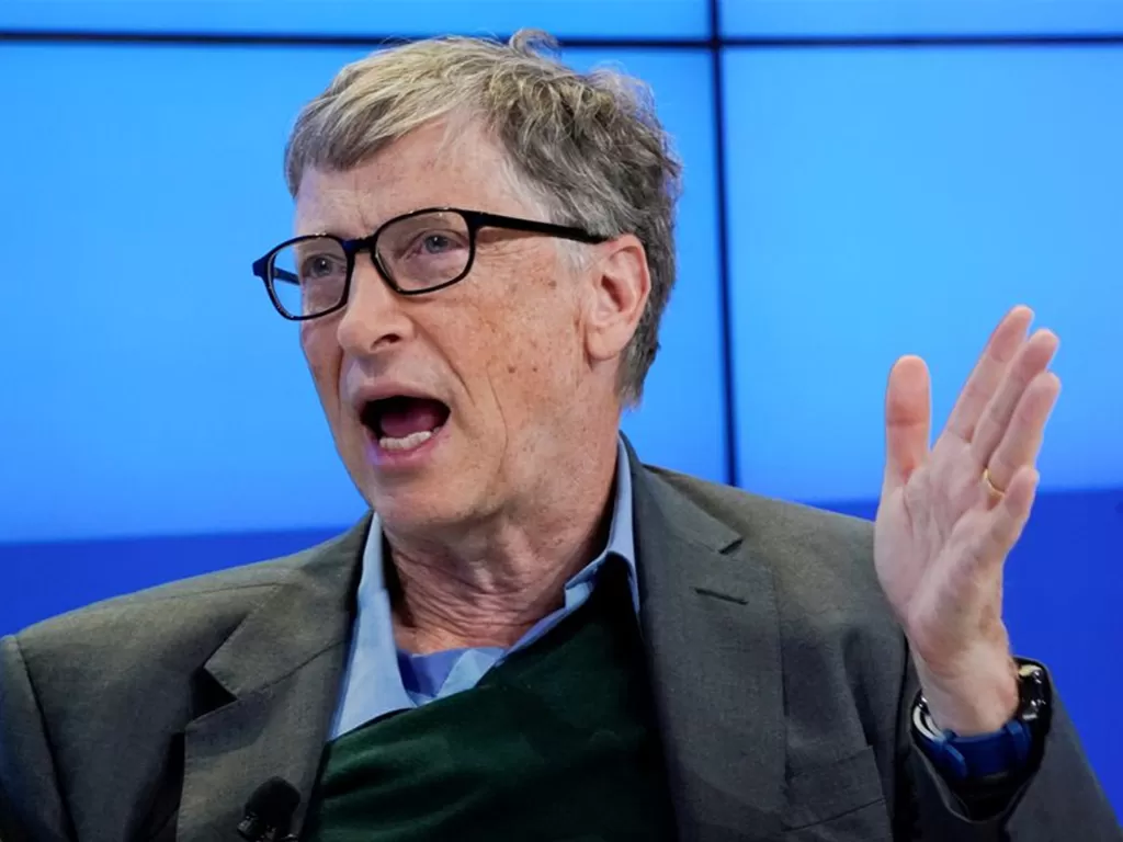 Pendiri Microsoft, Bill Gates (photo/REUTERS/Denis Balibouse)