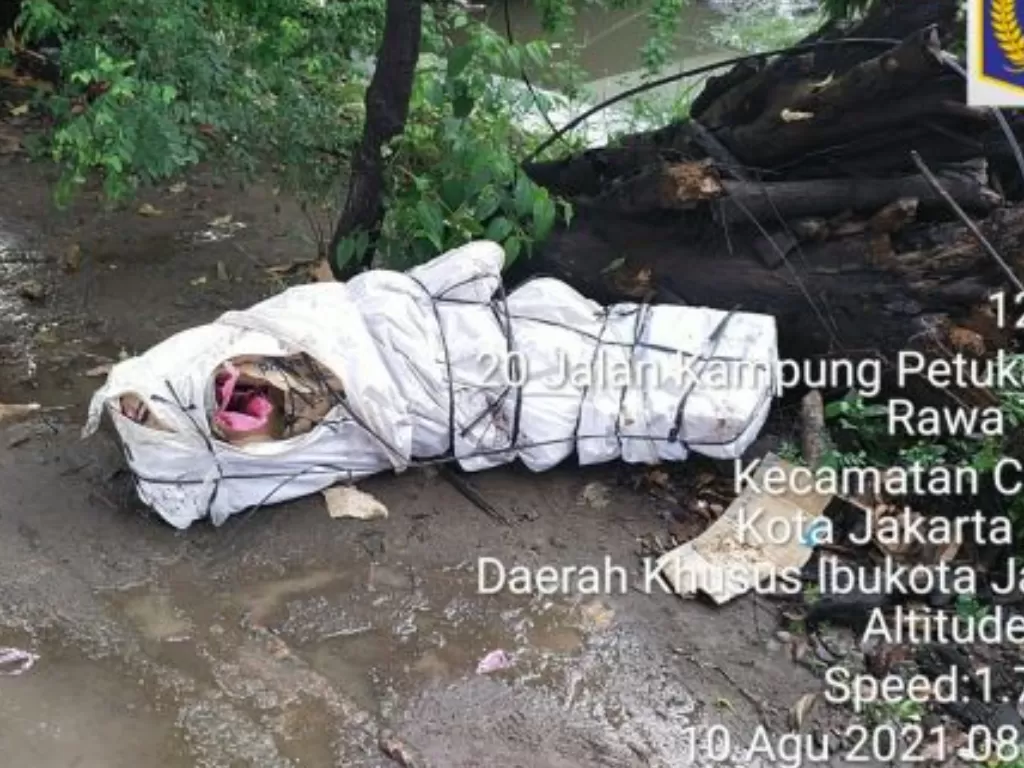 Mayat wanita hamil ditemukan di Cakung, Jakarta Timur. (Ist)
