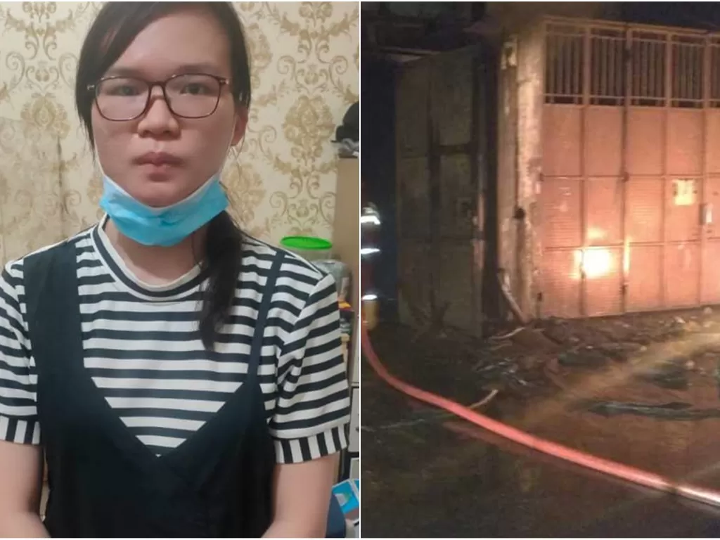 Mery Anastasia, pelaku pembakar bengkel di Cibodas, Tangerang. (Ist)
