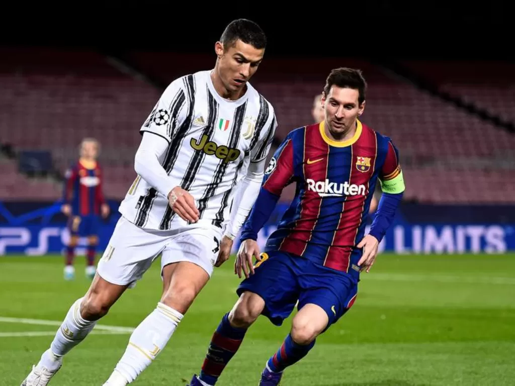 Cristiano Ronaldo dan Lionel Messi selalu jadi rival abadi (Bein Sport)