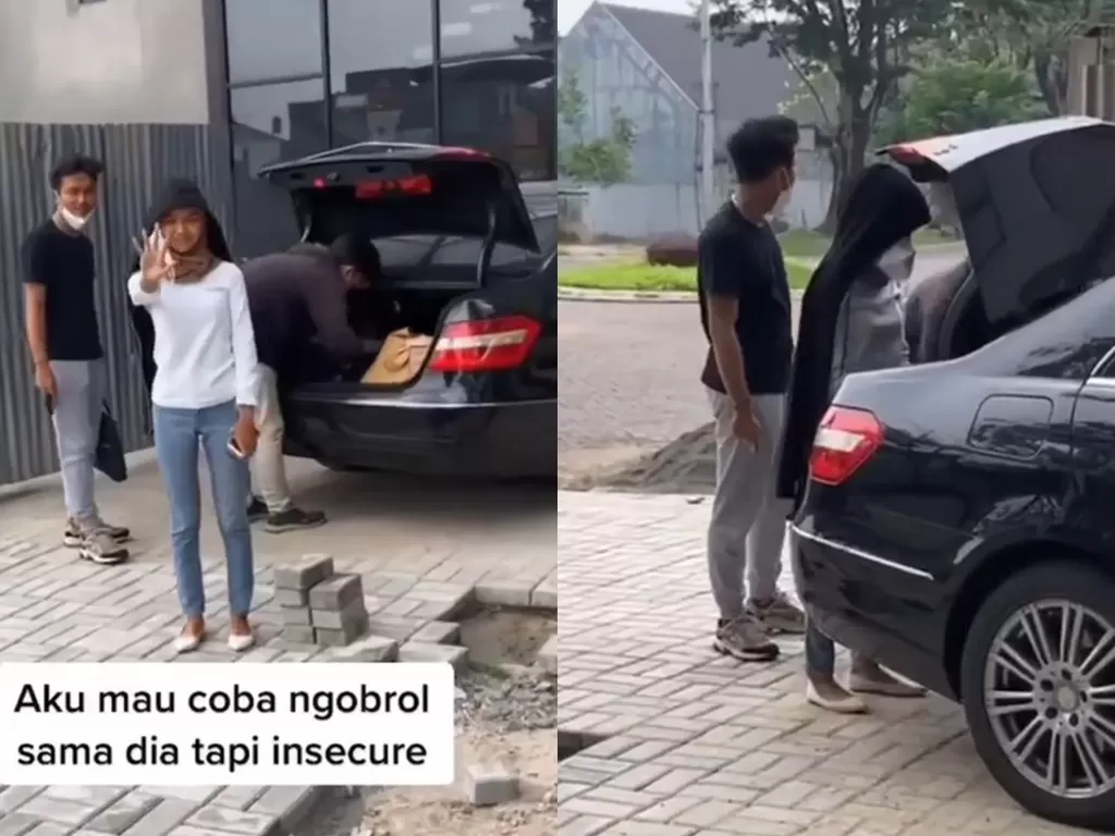 Anak magang ya bawa mobil mercy ke kantor (Instagram/ importirorg)