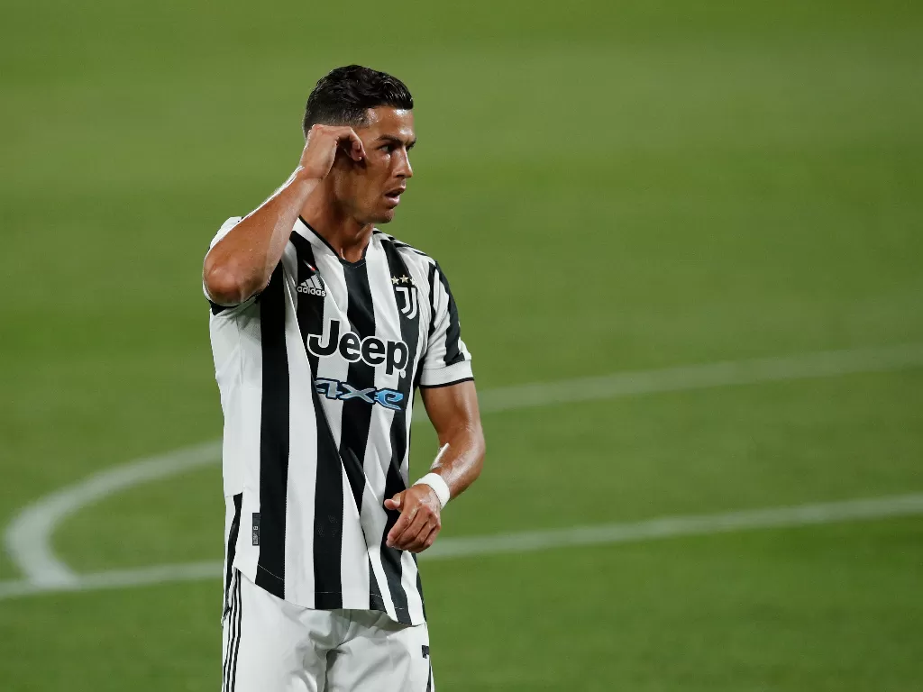 Cristiano Ronaldo dilirik PSG tahun depan (REUTERS/Albert Gea)